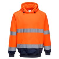 Portwest B316 Hi-Vis Two-Tone Hooded Sweater