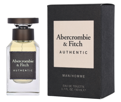 Abercrombie & Fitch Authentic Men Eau de toilette Spray 50 ml
