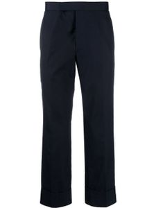 Thom Browne pantalon de costume à coupe courte - Bleu