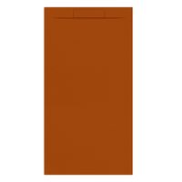 Douchebak + Sifon Allibert Rectangle 180x90 cm Satijn Koper Oranje Allibert - thumbnail