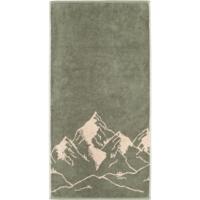 Cawö Cawö Alpenchic Edition 6269 Douchelaken 70x140 spargroen
