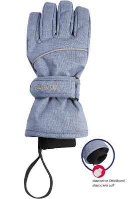 Playshoes handschoenen uni jeans blue Maat