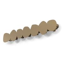 Spinder Design Spinder Design x Eva van de Ven Tumolo large wandkapstok - champagne