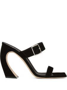 Giuseppe Zanotti sandales Musa en daim - Noir