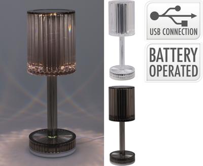 Tafel lamp 8x24 cm 2ass kleur Nampook - Nampook