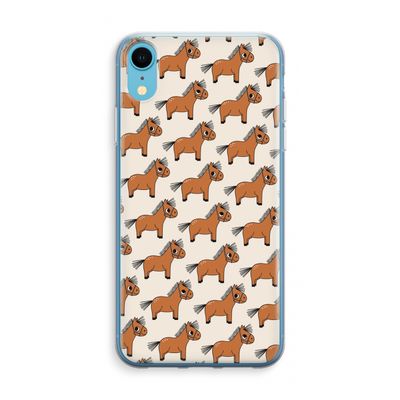 Pony: iPhone XR Transparant Hoesje