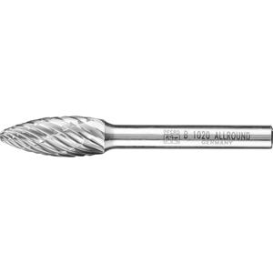 PFERD 21001016 Freesstift Lengte 65 mm Afmeting, Ø 10 mm Werklengte 25 mm Schachtdiameter 6 mm