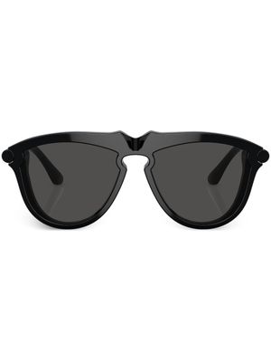 Burberry Eyewear lunettes de soleil à monture ronde - Noir