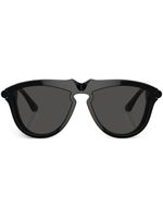 Burberry Eyewear lunettes de soleil à monture ronde - Noir