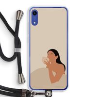 Fresh coffee: Honor Play 8A Transparant Hoesje met koord