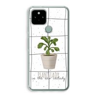 Kamerplant op vensterruit: Google Pixel 5 Transparant Hoesje