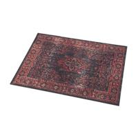 DRUMnBASE Pedal & Amp Stage Rug Vintage Persian Red/Black (80 cm x 60 cm)
