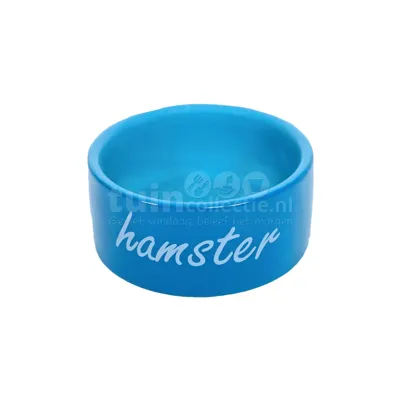 Boon Hamster Voerbak Steen Blauw Ø8cm