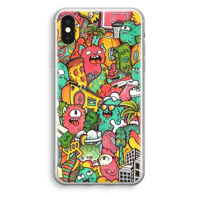 Vexx City: iPhone X Transparant Hoesje