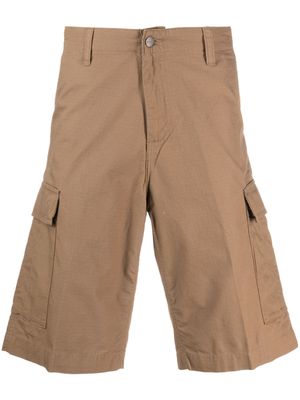 Carhartt WIP short cargo à patch logo - Tons neutres