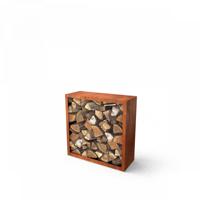 Geroba Geroba houtopslag Egura C2 1000x385x1000mm - Cortenstaal