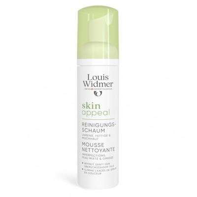 Louis Widmer SkinAppeal Reinigende Mousse Onzuivere Huid Zonder Parfum 150ml