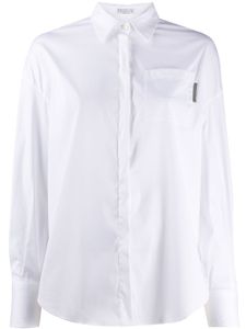 Brunello Cucinelli chemise classique - Blanc