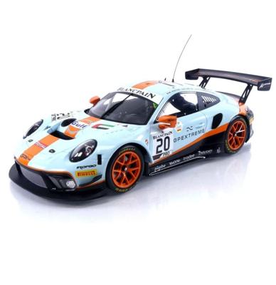 Porsche 911 GT3 R #20 Gulf Martini Racing Christensen, Lietz, Estre Car Scale Model 1:18