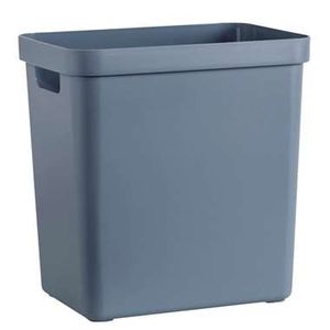 Sigma home box 25 liter - donker blauwgrijs - 36,3x25x35 cm - Leen Bakker