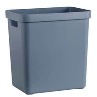 Sigma home box 25 liter - donker blauwgrijs - 36,3x25x35 cm - Leen Bakker