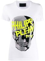 Philipp Plein t-shirt à ornements - Blanc