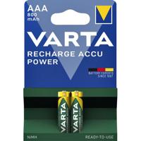 Batterij oplaadbaar Varta 2xAAA 800mAh ready2use | 10 stuks