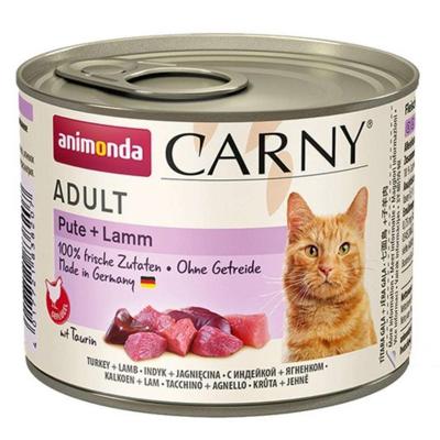 ANIMONDA Carny Adult Turkey and lamb - nat kattenvoer - 200g