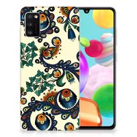 Siliconen Hoesje Samsung Galaxy A41 Barok Flower - thumbnail