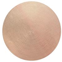 Placemat Thora d38cm koper Unique Living - Unique living