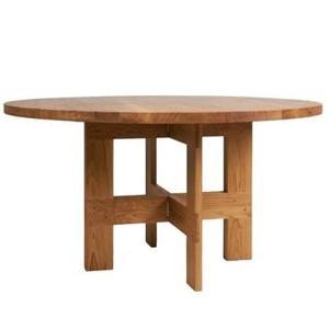 Frama Farmhouse Trestle eettafel Ø120 naturel