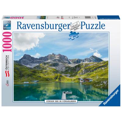 Ravensburger puzzel Zürser meer in Vorarlberg - 1000 stukjes