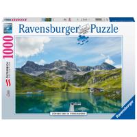 Ravensburger puzzel Zürser meer in Vorarlberg - 1000 stukjes