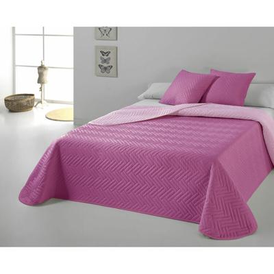 Sprei Hosteline VEGAS Mauve Bed van 135 (3 Onderdelen)