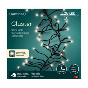 Lumineo Clusterverlichting - warm wit - 1128 leds - 10 m