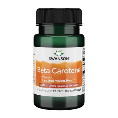 Beta Carotene 10.000 Iu | Swanson | 100ct