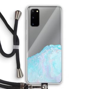 Fantasie pastel: Samsung Galaxy S20 Transparant Hoesje met koord