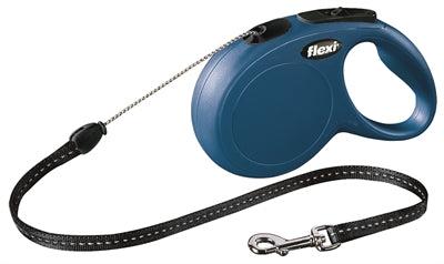 Flexi rollijn cord blauw