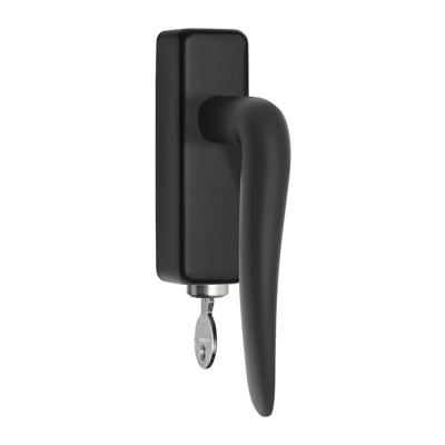 Formani LB20-DKLOCK-O draaikiepgarnituur afsluitbaar mat zwart rechts/links draaiend