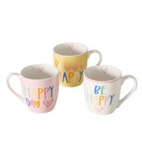 Boltze Home Jumbo-mok Happy 400ml Boltze Home Jumbo-mok Happy 400ml