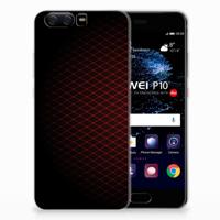 Huawei P10 | TPU bumper | Geruit Rood