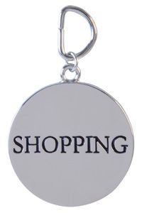 Shopping Sleutelhanger - 3cm