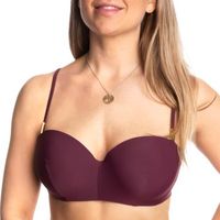 Calvin Klein Core Solid Structured Bandeu Bikini - thumbnail