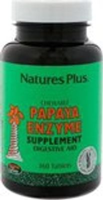 Chewable Papaya Enzyme Supplement (360 Tablets) - Nature's Plus