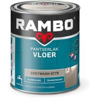 Rambo Pantserlak Vloer Transparant Zijdeglans - 750 ml Greywash - thumbnail