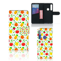 Motorola One Action Book Cover Fruits