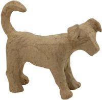 Décopatch hond, papier-maché