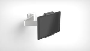 Durable tablethouder muur - Zilver - Inclusief beweegbare draagarm Â