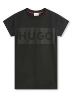 HUGO KIDS t-shirt à détails de clous - Noir