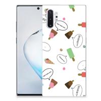 Samsung Galaxy Note 10 Plus | Siliconen Case | IJsjes